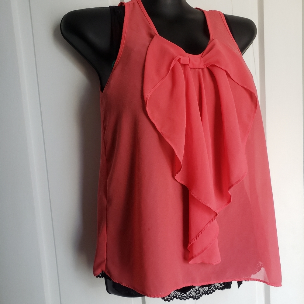 $60 Mezzanine Boutique | Medium |Chiffon Tank - Picture 2 of 7